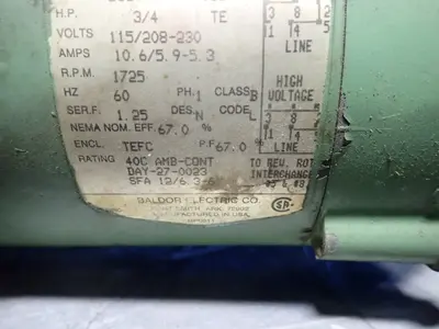 USED BALDOR VL3507