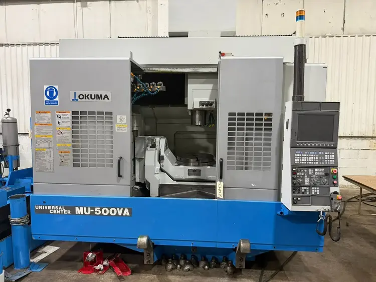 Used 2007 OKUMA MU-500VA Vertical Machining Centers (5-Axis or More) Ohio US | Toolquip, Inc. #1176446