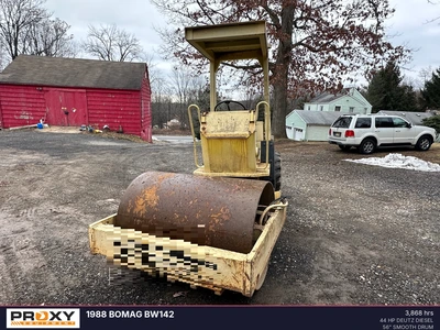 Used 1988 BOMAG BW142 Single Drum Rollers New Jersey US | Proxy Equipment #1384910