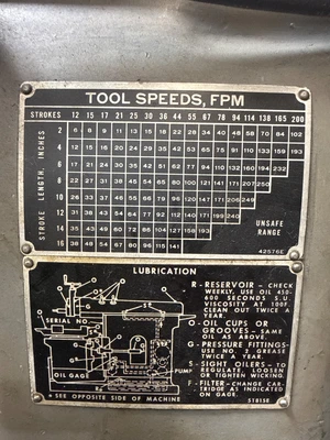Used GOULD & EBERHARDT _UNKNOWN_ Universal Cylindrical Grinders Illinois US | Aucto #1355334