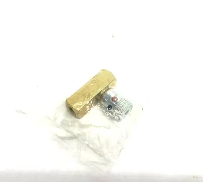 NEW PARKER COLORFLOW INLINE FLOW CONTROL VALVE, BRASS BODY, 1/8" PORTS