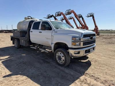 Used 2024 CHEVROLET 6500 HD SILVERADO FLATBED TRUCK Vacuum Truck Texas US | Miedema Asset Management Group #1315700