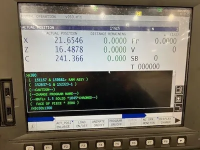 2008 OKUMA CAPTAIN L470M CNC Lathes | Toolquip, Inc. (6)