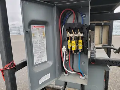 75 kVA Temporary Power Distribution Cart 600V Pri. 208Y/120V Sec.
