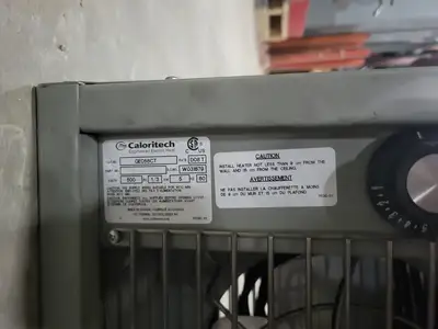 USED CALORITECH GE058CT