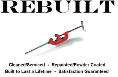 Ridgid 32845 Model 4-S Heavy Duty 3-Wheel Pipe Cutter, For 2 - 4 Inch Pipe [Refurbished]