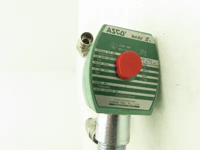 Asco HT8320G184MS RED-HAT II 3-Way Solenoid Valve 1/4" NPT 120V 150 PSI