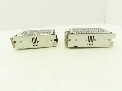Omron S8JX-N10024CD Power Supply In 100-240VAC Out 24VDC 4.5A DIN Rail Lot of 2