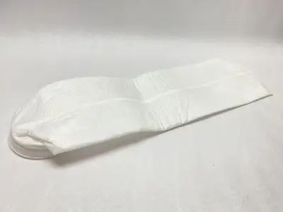 USED PALL CORP POLYPROPYLENE FILTER BAG 100 MICRON #2 P FLANGE BOX OF 40