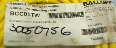 NEW BALLUFF BCC05TW CONNECTION CABLE