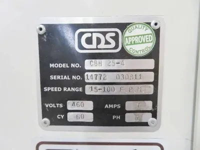 CDS CBH25-4 Extruder Line Pipe Acc Haul Off | Perry Equipment (7)