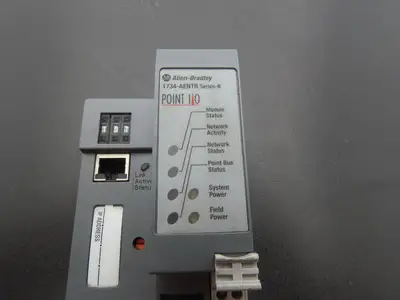 Allen Bradley 1734-AENTR Ethernet Adapter Dual Port Series B Point I/O FW 5.012