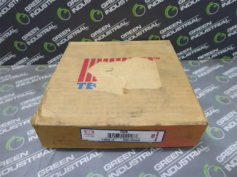 TB Woods 702B Conv Sheave 7.0X2B-SK New NIB