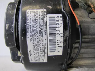 USED ROBIN SUBARU EX21