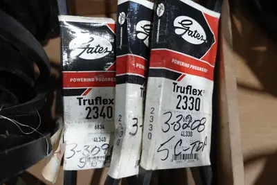 3 PALLETS OF ASSORTED V-BELTS