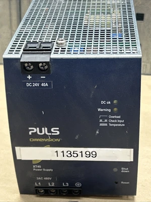 PULS DIMENSION XT40.242 40A POWER SUPPLY