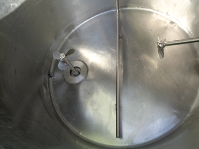 1,100L S/S Vertical Mixing Tank