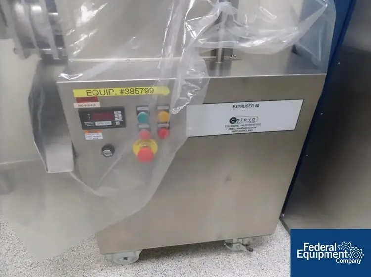 Used Caleva Caleva Spheronizer, Model 500 Pellet Mills | Federal Equipment Company #420318