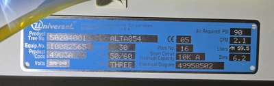 USED UNIVERSAL INSTRUMENTS AC-30