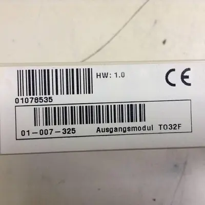 USED SIGMATEK TO32F 01-007-325