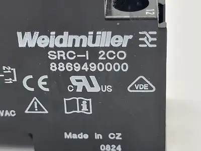 Used Weidmüller SRC-1 2CO 8869490000, RC1424AC4 8870180000 Relays & Switches Michigan US | Maverick Industrial Sales #1493876