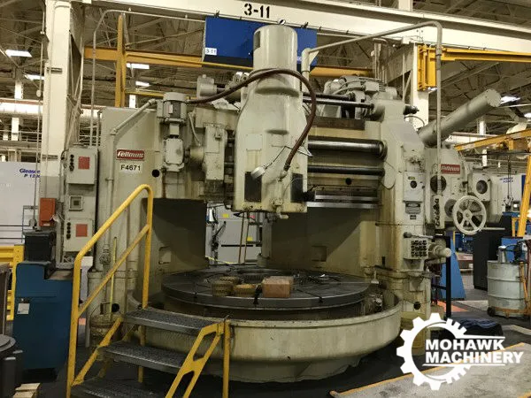70” FELLOWS “70-15” HEAVY-DUTY INTERNAL/EXTERNAL SPUR GEAR SHAPER w/84” TABLE - 88” DIAMETER CAPACITY INTERNAL SPUR GEARS - 70” DIAMETER CAPACITY EXTERNAL STRAIGHT SPUR GEARS - 15” FACE WIDTH CAPACITY - 36000 LB WEIGHT CAPACITY