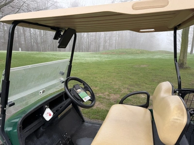 (1) 2017 E-Z-Go golf cart with a Kawasaki gas engine, model 625111G01, does not include Club canopy,...