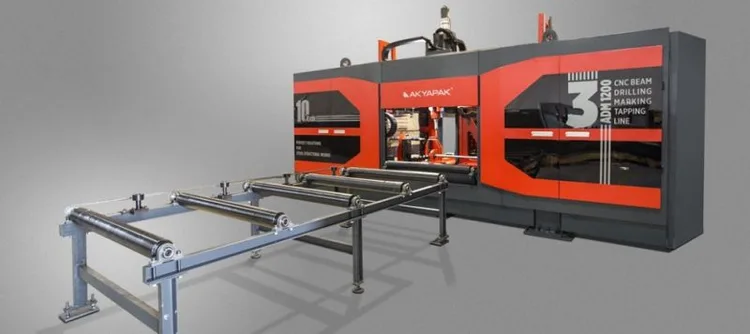 Used AKYAPAK 3ADM 1200 Beam / Drill Lines | Mac-Tech #401105