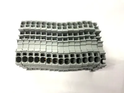 USED WAGO TOPJOBS FEED-THROUGH TERMINAL BLOCK LOT OF 15