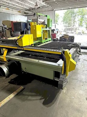 USED 2018 PIRANHA C510 PLASMA TABLE WITH TUBE CUTTER