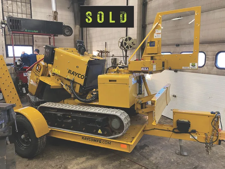 Used 2022 RAYCO RG55T Stump Grinders Ontario CA | Title Equipment & Recreation Inc. #783416