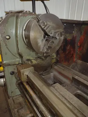 18" x 40" CHIEN YEH MODEL #CY450-1000 TOOLROOM ENGINE LATHE, 2.5" HOLE: STOCK #19324