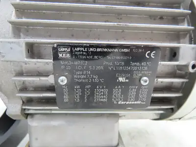 Copperhead ETS Engineering E2N Robot Welding Electrode Tip Dresser 2Hp 480V 3PH