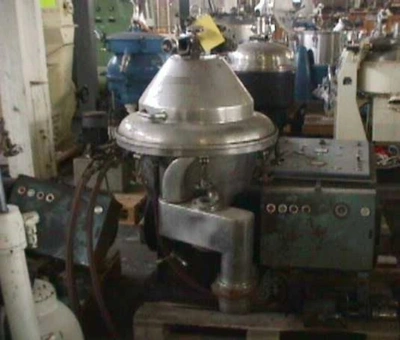 (2) Alfa-Laval HMBRPX 309-34S-50 clarifiers, 316SS.