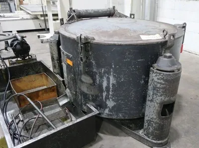 (2) Tolhurst 40" Center-Slung chip wringers.