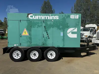 Used 2015 CUMMINS 400 KW Portable Generators California US | Mittry Construction #1363441