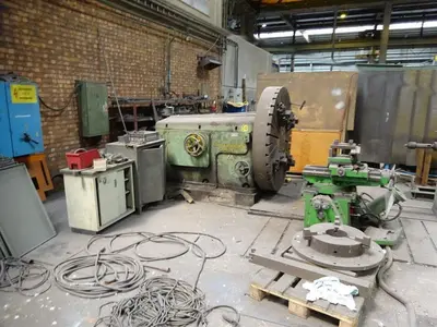 USED DUTRANOIT FACING LATHE Ø 1900 MM