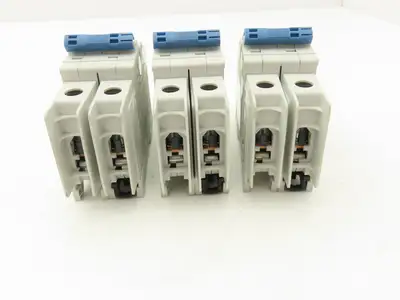 Allen Bradley 1489-M2D050 Circuit Breaker 5A 2 Pole 480 VAC Ser D Lot of 3