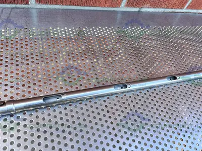Stainless Steel  Pointed-Plunger Lance Sampler Probe w/ 63" Rod