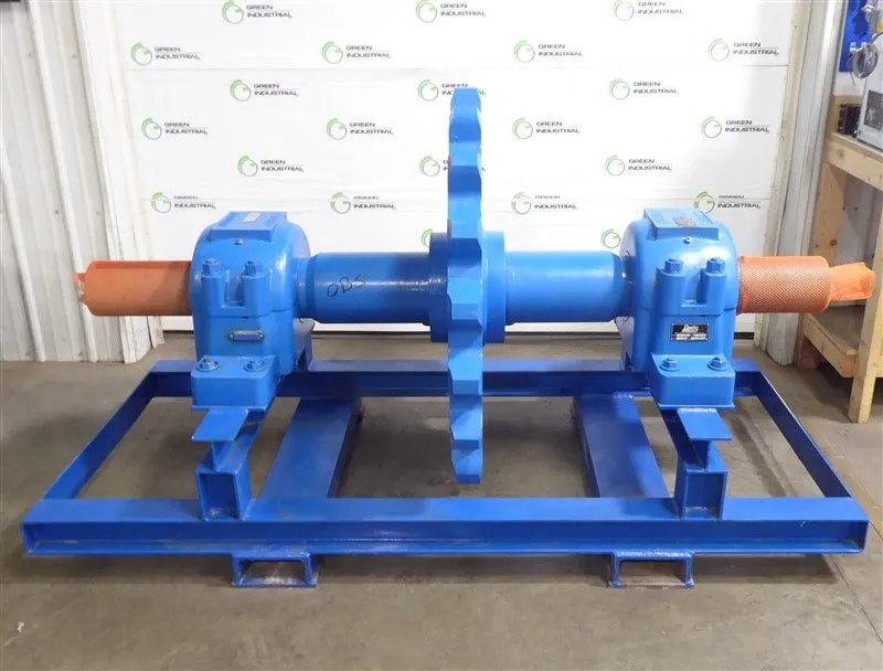 Rexnord Corp. Bucket Elevator Head Shaft Assembly w/ 46" Sprocket Rebuilt