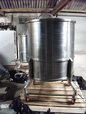 500 L S/S Trolley Tank