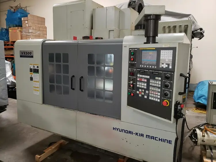 Used 2009 HYUNDAI WIA VX500 Vertical Machining Centers Ohio US | Toolquip, Inc. #1173831