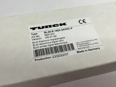 USED TURCK ECONOMY MODULE 16-DIGITAL INPUTS, PNP, 6827231