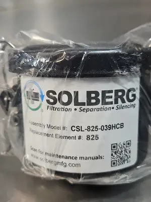Solberg CSL-825-039HC Filter,Vacuum, 3/8 In Loc5B17