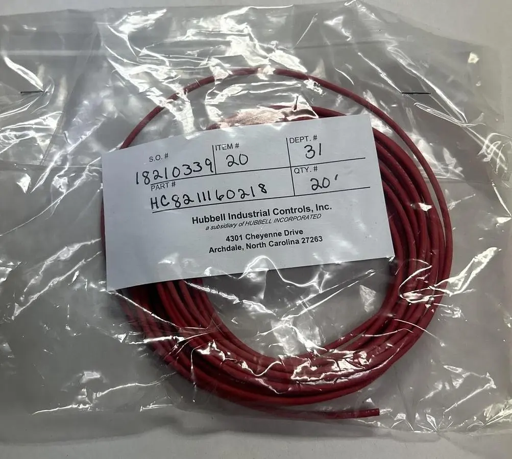 New | in-Stock HUBBELL HC8211160218 Miscellaneous Equipment (Electrical & Power) | Surplus Asset Holdings #1203388