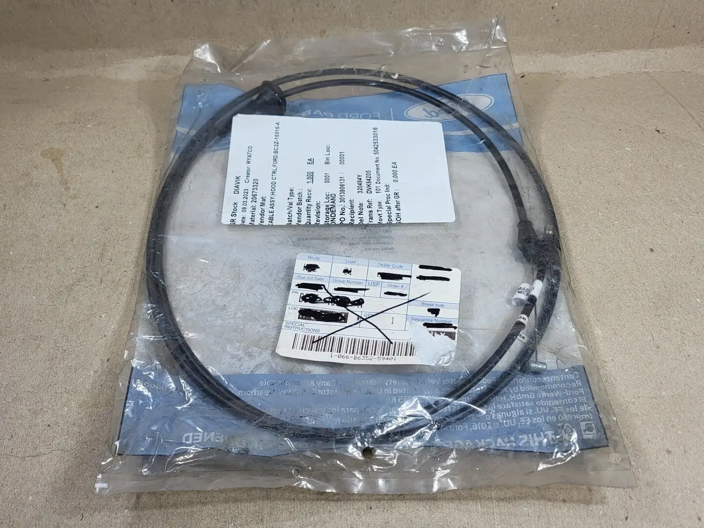 NEW FORD BC3Z-16916-A
