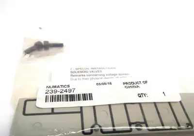 NEW NUMATICS BLANKING PLATE