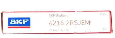 NEW SKF 6216 2RSJEM BEARING 62162RSJEM