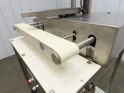 Jost FDLT 60/-35x400 Vibratory Hopper Dosing Feeder Discharge Conveyor Cart 115V