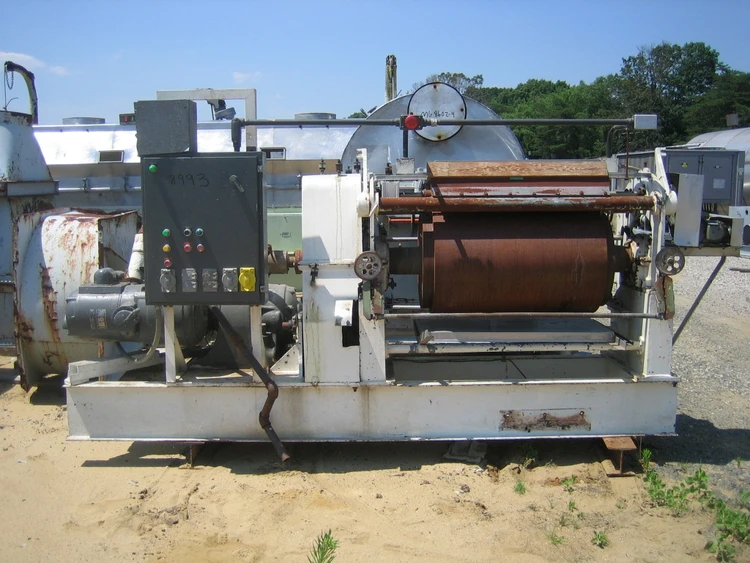 Used OVERTON 36CSP Drum Dryers New Jersey US | Perry Equipment #120042